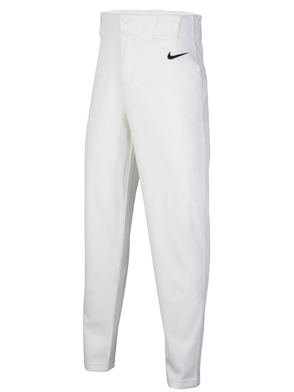 NWT Nike Kids Vapor Select 2 Full Length Baseball Pants White HQ7400-100 Size L